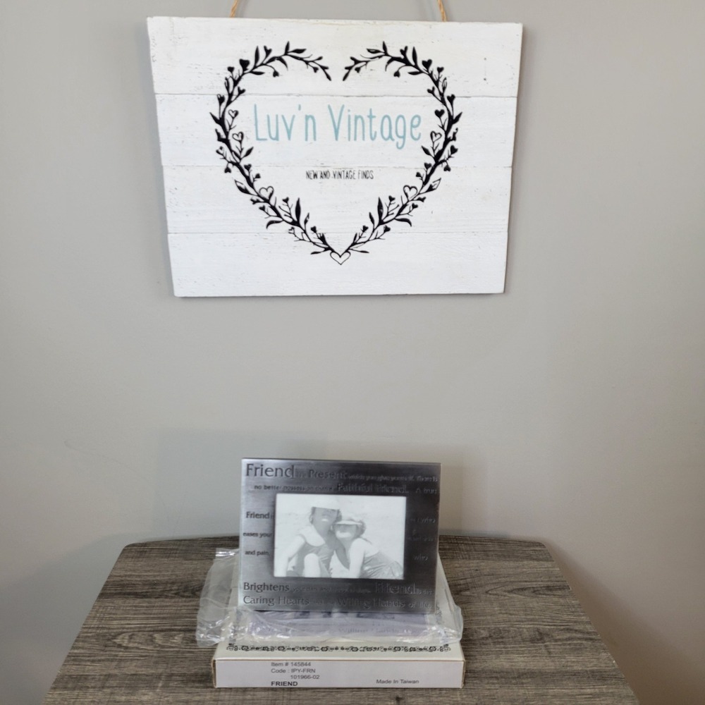 Friend Picture Frame Sentiment Inscription Tabletop Display New‎ in Box